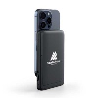 EccoTech 10.000 Mah Wireless Magsafe Stand Özellikli 2in1 15W Powerbank - ( içten kablolu)